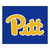 59.5" x 71" Blue and Yellow NCAA University of Pittsburgh Panthers Tailgater Outdoor Area Rug