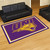 5' x 8' Purple and Yellow NCAA University of Northern Iowa Panthers Non-Skid Area Rug