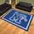 7.25' x 9.75' Blue and Yellow NCAA University of Memphis Tigers Plush Area Rug