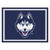 7.25' x 9.75' Blue NCAA University of Connecticut Huskies Plush Area Rug
