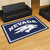 5' x 8' Blue and White NCAA University of Nevada Wolf Pack Non-Skid Area Rug