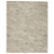 10' x 14' Ivory and Gray Contemporary Geometric Pattern Wool Area Throw Rug