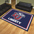 7.25' x 9.75' Red NCAA Liberty University Flames Plush Area Rug
