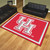 7.25' x 9.75' Red NCAA University of Houston Cougars Plush Area Rug