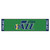 18" x 72" Green and Blue NBA Utah Jazz Rectangular Golf Putting Mat