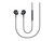 Samsung Earphones by AKG  For Galaxy S8 & S8 Plus W/Extra Ear Gels, Grey, Bulk
