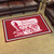 3.6' x 5.9' Red and White NCAA University of Oklahoma Sooners Ultra Plush Rectangular Area Rug