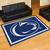 4.9' x 7.3' Blue and White NCAA Penn State Nittany Lions Ultra Plush Rectangular Area Rug