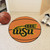 27" Orange and Black NCAA Wichita State University Shockers Basketball Round Mat