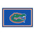 3.6' x 5.9' Green and Blue NCAA University of Florida Gators Plush Non-Skid Area Rug