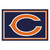 59.5" x 88" Blue and Orange NFL Chicago Bears Non-Skid Area Rug