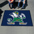 59.5" x 94.5" Blue and Green NCAA Notre Dame Fighting Irish Ulti-Mat Outdoor Area Rug