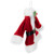 6.5-Inch Plush Red Velvet Santa Jacket on Hanger Christmas Ornament