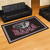 4.9' x 7.3' Black and Red NCAA University of Alabama Crimson Tide Rectangular Plush Area Rug