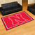 4.9' x 7.3' Red NCAA University of Nebraska Blackshirts Cornhuskers Ultra Plush Area Rug