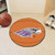 27" Orange and Purple NCAA University of Wisconsin Whitewater Warhawks Basketball Round Mat