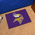 19" x 30" Purple and Yellow NFL Minnesota Vikings Rectangular Starter Mat