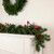 6' x 8" Pre-Decorated Holly Berry, Pine Cone, and Ball Artificial Christmas Garland, Unlit