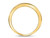 1/4 Carat (ctw H-I I1-I2) Diamond Wedding Band & Anniversary Ring in 14K Yellow Gold - 08GDG118525-6