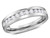 Channel Set Diamond Wedding Band Ring 1/2 Carat (ctw H-I, I1-I2) in 14K White Gold - 08GDG11009550W-7