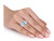 8.35 Carat (ctw) Blue Topaz Three Stone Ring in Sterling Silver - 68DLG1004245BT-6
