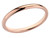 Ladies 2mm Stackable Wedding Band Ring in 14K Rose Gold - 08QGG0006P-4