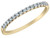 Diamond Wedding Band Ring 1/6 Carat (ctw H-I, I1-I2) in 14K Yellow Gold - 08GDG231015-7