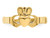 Ladies Claddagh Ring in 14K Yellow Gold (SIZE 7)