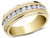 Mens Diamond Wedding Band Ring 1.0 Carat (ctw) in 10K Yellow Gold - 08GDG4119100-10
