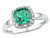 1.75 Carat (ctw) Lab-Created Emerald Solitaire Ring in Sterling Silver - 68GDG101165CEM-6