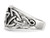 Ladies Oxidized Star Ring in Sterling Silver