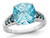 5.50 Carat (ctw) London and Sky Blue Topaz Ring in Sterling Silver - 68QGG7143BT-6