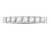1/2 Carat (ctw H-I, I1-I2) Diamond Wedding Band Ring in 14K White Gold