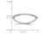 Ladies 14K White Gold 1/5 Carat (ctw Color H-I, I2-I3) Diamond Wedding Band Ring