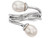 Freshwater Cultured 6-7mm Whte Rice Pearl Ring in Sterling Silver
