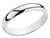 Ladies or Mens 14K White Gold 4mm Comfort Fit Wedding Band Ring - 08QGG6040GFW-10