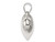 Sterling Silver Puffed Heart Pendant Necklace with Chain