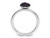 1/3 Carat (ctw) Amethyst Heart Cluster Promise Ring in Sterling Silver - 68QGG1825AM-6