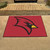 33.75" x 42.5" Red NCAA Saginaw Valley State University Cardinals Rectangular Area Rug