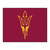 33.75" x 42.5" Red and Yellow NCAA Arizona State University Sun Devils All Star Door Mat