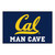 19" x 30" White and Yellow NCAA Berkeley Golden Bears Man Cave Starter Rectangular Mat Area Rug
