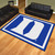 7.25' x 9.75' Blue and White NCAA Duke University Blue Devils Plush Non-Skid Area Rug
