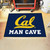 33.75" x 42.5" White NCAA Berkeley Golden Bears Man Cave All-Star Rectangular Mat Area Rug
