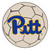 27" White and Blue NCAA University of Pittsburgh Panthers Soccer Ball Door Mat