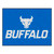 33.75" x 42.5" Blue and White Rectangular NCAA State University of New York at Buffalo Bulls Area Rug