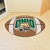 20.5" x 32.5" Brown and Green NCAA Ohio University Bobcats Football Mat