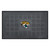 19.5" x 31.25" Black and Yellow NFL Jacksonville Jaguars 3-D Team Medallion Doormat