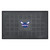 19.5" x 31.25" Black and Blue NBA Charlotte Hornets Outdoor Door Mat