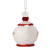 4" Vibrantly Colored Glittering Finish Decorative Wedding Hanging Ornaments