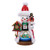 14" White and Red Steinbach German Decorative Snowman Chubby Nutcracker